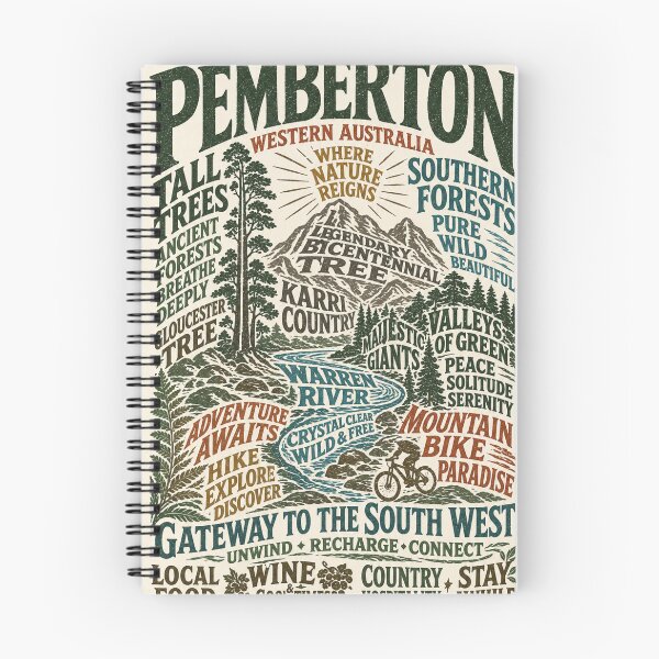 Item preview, Pemberton Western Australia Karri Forest Warren River Adventure  designed and sold by Aryabek.