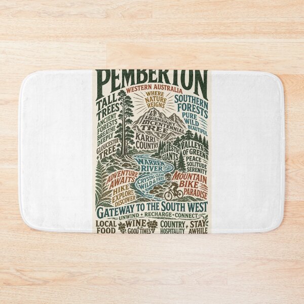Item preview, Pemberton Western Australia Karri Forest Warren River Adventure  designed and sold by Aryabek.
