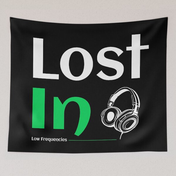 Item preview, Lost In Low Frequencies designed and sold by TheFineShirt.