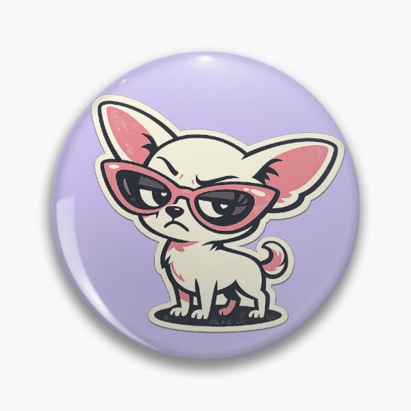 Item preview, Sassy Chihuahua with Pink Sunglasses designed and sold by EastEndTownie.