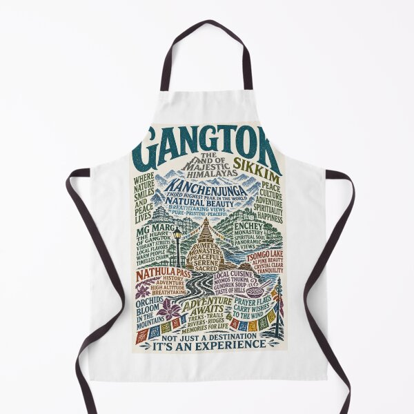Item preview, Gangtok Sikkim Kanchenjunga Rumtek Monastery Nathula Pass Travel  designed and sold by Aryabek.