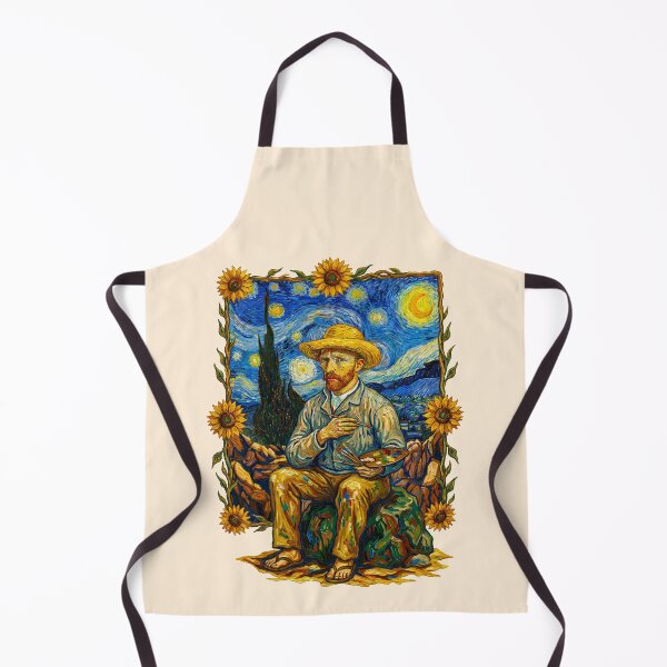 Item preview, Vincent Van Gogh Sitting In Sunflowers designed and sold by TeeARTHY.