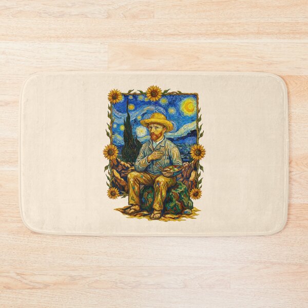 Item preview, Vincent Van Gogh Sitting In Sunflowers designed and sold by TeeARTHY.