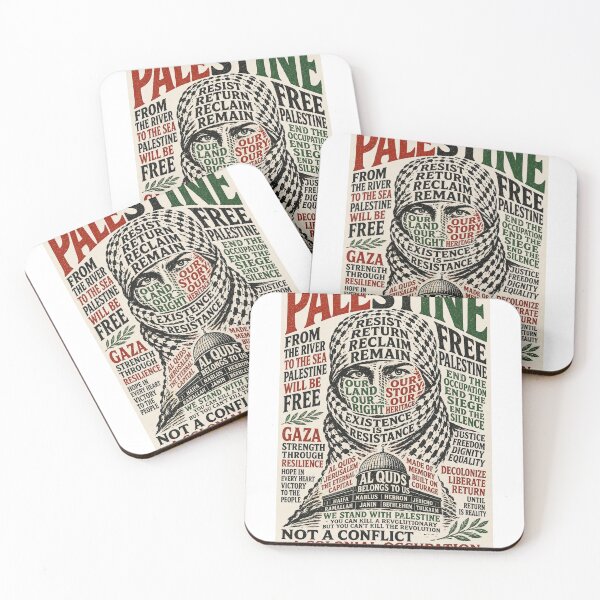 Item preview, Free Palestine Gaza Al Quds Free Palestine Resistance Heritage  designed and sold by Aryabek.