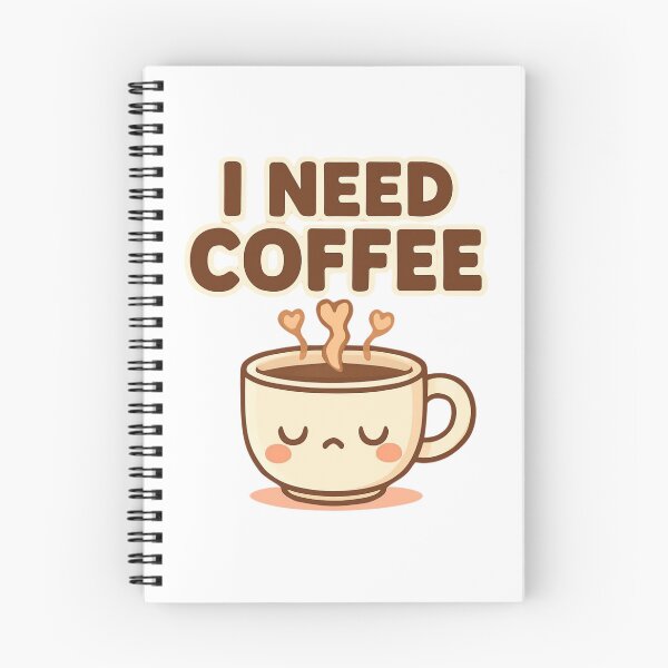 Item preview, I Need Coffee | Cute Kawaii Coffee Cup designed and sold by Noxivora.