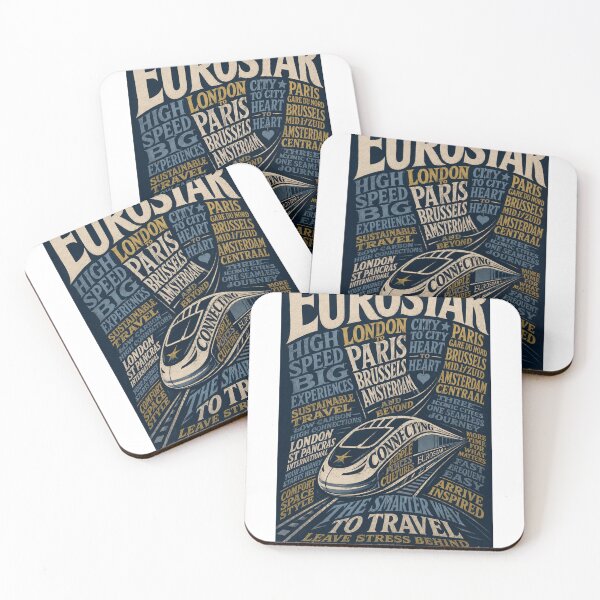 Item preview, Eurostar London Paris Brussels Amsterdam High Speed Rail Travel  designed and sold by Aryabek.