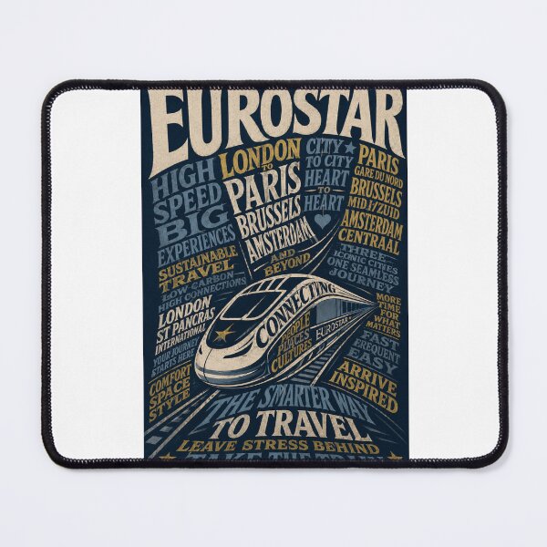 Item preview, Eurostar London Paris Brussels Amsterdam High Speed Rail Travel  designed and sold by Aryabek.