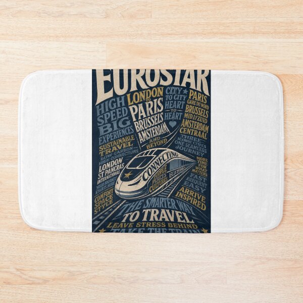 Item preview, Eurostar London Paris Brussels Amsterdam High Speed Rail Travel  designed and sold by Aryabek.