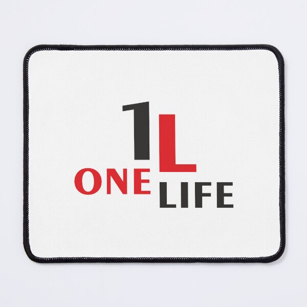 Item preview, One Life (Logo Black) designed and sold by Pencil & Pixel.