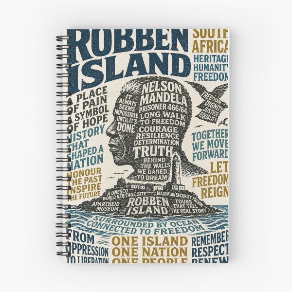Item preview, Robben Island Nelson Mandela South Africa Freedom Heritage  designed and sold by Aryabek.
