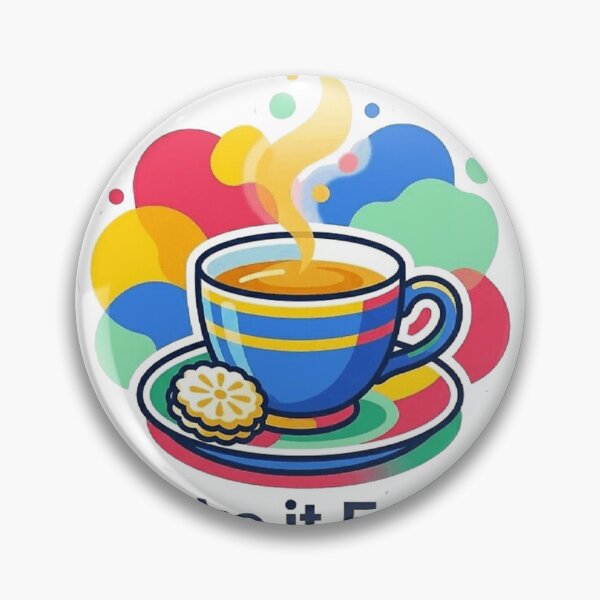 Item preview, Take it Easy- Colorful Coffee &Cookie Art designed and sold by Northern Glow Art.