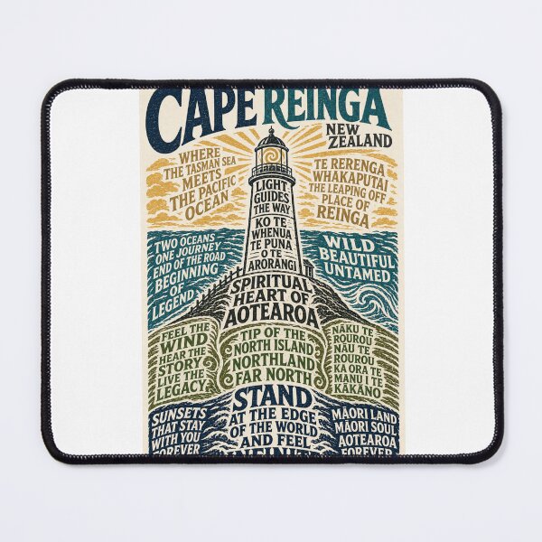 Item preview, Cape Reinga New Zealand Te Rerenga Wairua Māori Northland designed and sold by Aryabek.