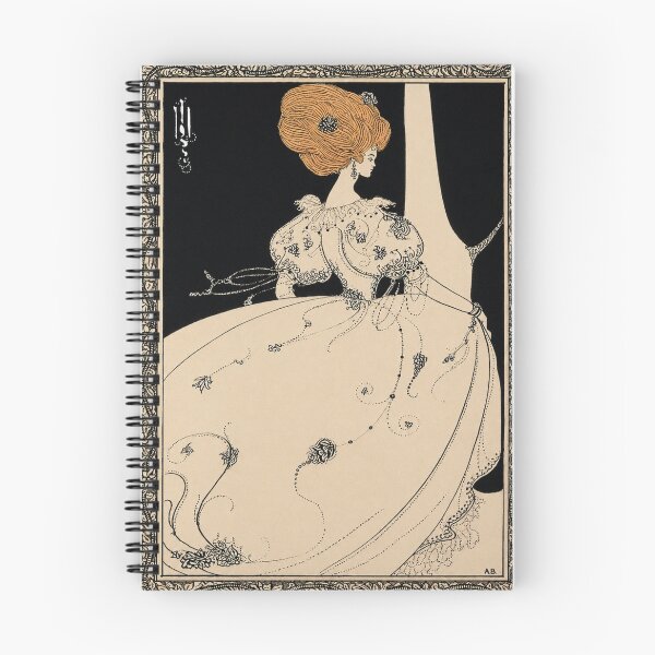 Item preview, Elegant Figure by a Curtain - Art Nouveau Vintage Elegant Lady Wall Art for Classic Decor Lovers designed and sold by RickE.