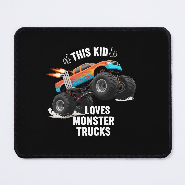 Item preview, This Kid Loves Monster Trucks Boys and Girls designed and sold by PopStars1993.