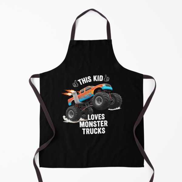Item preview, This Kid Loves Monster Trucks Boys and Girls designed and sold by PopStars1993.