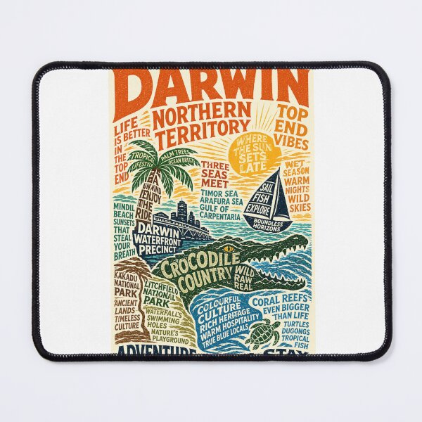 Item preview, Darwin Northern Territory Kakadu Crocodile Country Australia  designed and sold by Aryabek.