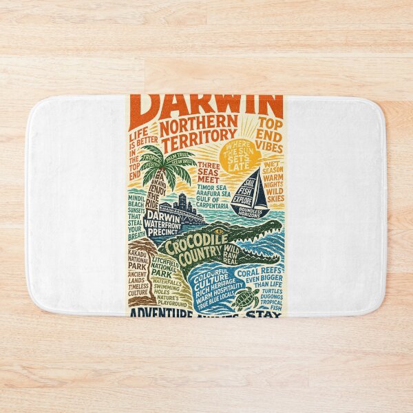 Item preview, Darwin Northern Territory Kakadu Crocodile Country Australia  designed and sold by Aryabek.