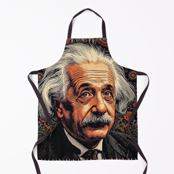 Item preview, Albert Einstein Portrait with Mandala Pattern designed and sold by Owcomm.