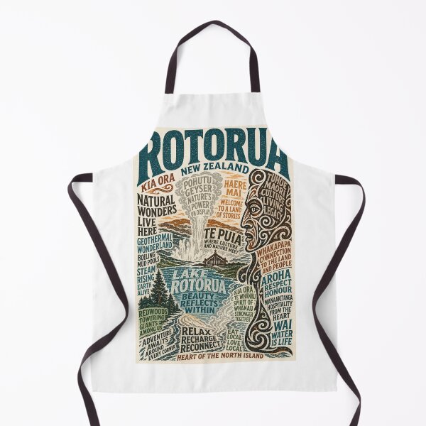 Item preview, Rotorua New Zealand Māori Culture and Geothermal Wonders Lake Rotorua Travel designed and sold by Aryabek.