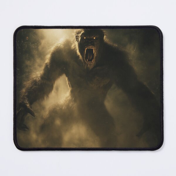 Item preview, CRYPTIDS - Sasquatch at the late morning light designed and sold by MetusArt.