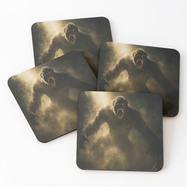 Item preview, CRYPTIDS - Sasquatch at the late morning light designed and sold by MetusArt.
