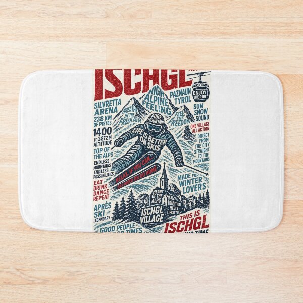 Item preview, Ischgl Austria Tyrol Alpine Ski Resort and Paznaun Winter Adventure  designed and sold by Aryabek.