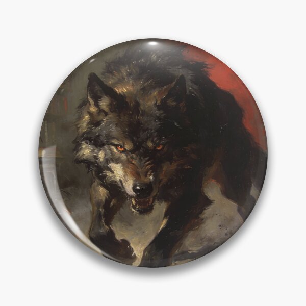 Item preview, A Wolf in the Library designed and sold by HabitableMoons.
