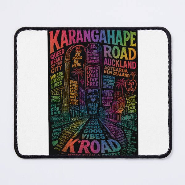 Item preview, Karangahape Road Auckland Aotearoa Rainbow Community and K’Road Nightlife  designed and sold by Aryabek.