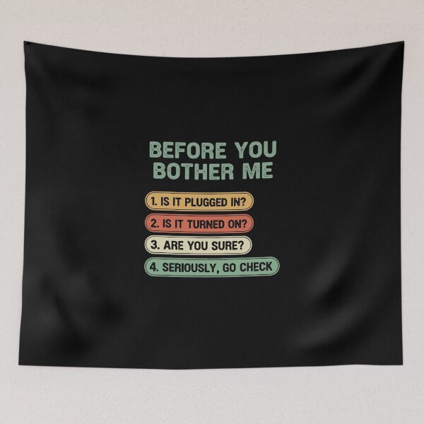Item preview, Funny Information Technology Tech Technical Support designed and sold by PopStars1993.