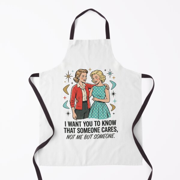 Item preview, Retro Sarcastic Someone Cares Not Me Funny 1950s designed and sold by rediscoveredapp.