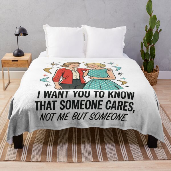 Item preview, Retro Sarcastic Someone Cares Not Me Funny 1950s designed and sold by rediscoveredapp.