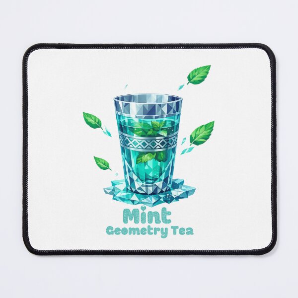 Item preview, Mint Geometry Tea – International Tea Day designed and sold by LuveraxArt.