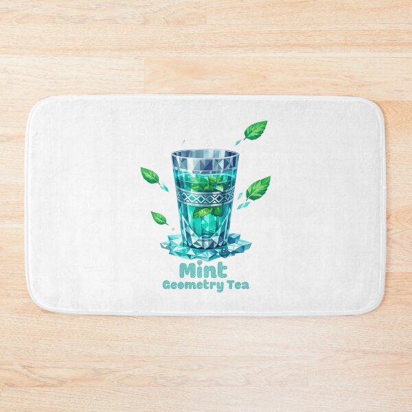 Item preview, Mint Geometry Tea – International Tea Day designed and sold by LuveraxArt.