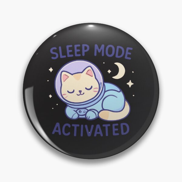 Item preview, Sleep Mode Activated | Cute Kawaii Space Cat designed and sold by Noxivora.