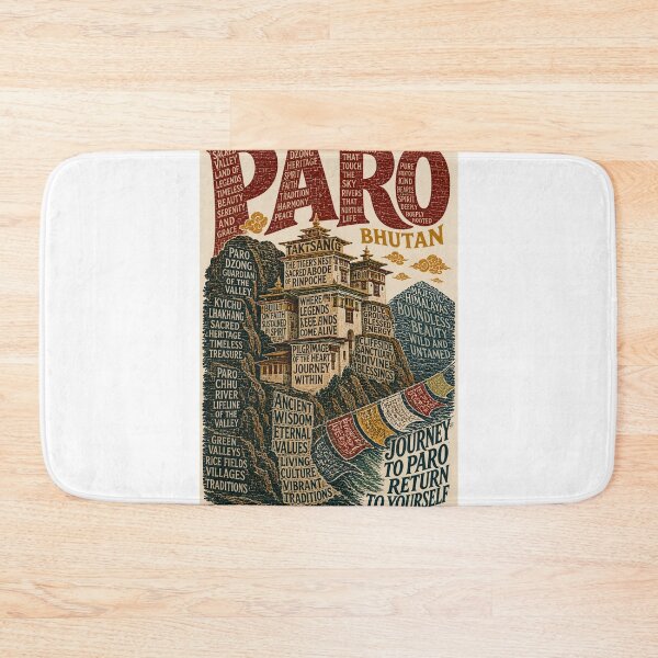 Item preview, Paro Bhutan Taktsang Tiger’s Nest Monastery and Himalayan Heritage  designed and sold by Aryabek.