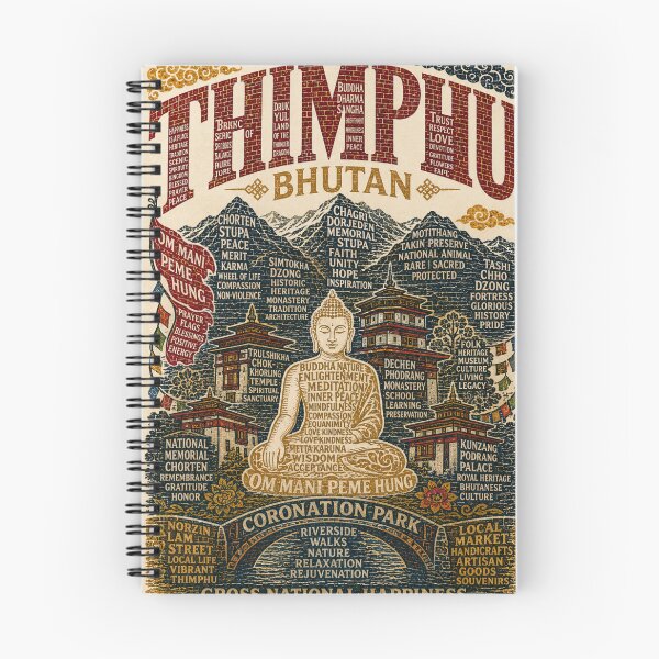 Item preview, Thimphu Bhutan Buddha Dordenma and Gross National Happiness Cultural  designed and sold by Aryabek.
