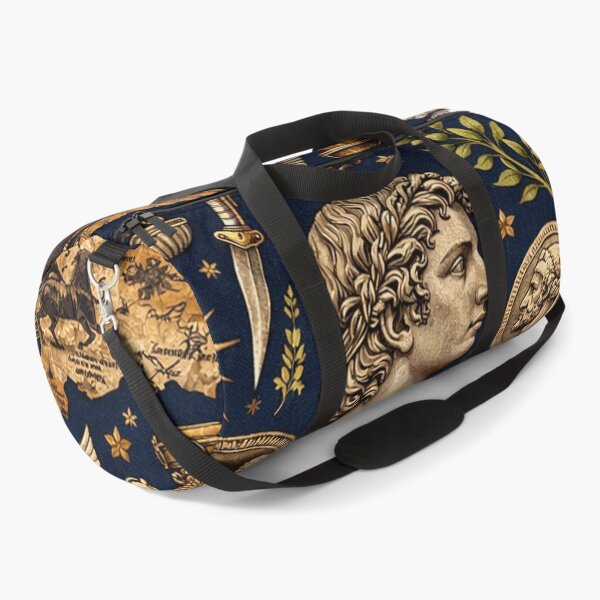 Item preview, Ancient Rome and Greece Seamless Pattern Roman Empire Symbols, Greek Mythology, Warrior Helmet, Classical Antiquity designed and sold by Owcomm.
