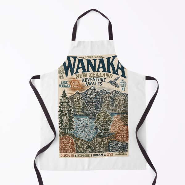 Item preview, Wanaka New Zealand South Island Adventure and Lake Wanaka Mountain Escape designed and sold by Aryabek.