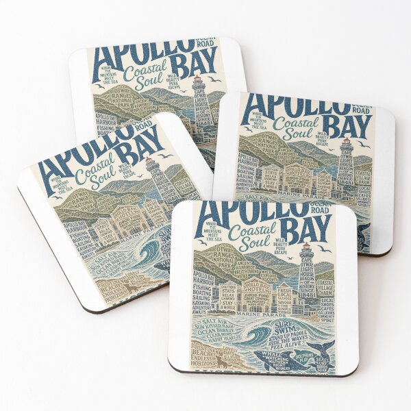 Item preview, Apollo Bay Great Ocean Road Coastal Victoria and Otway Ranges  designed and sold by Aryabek.