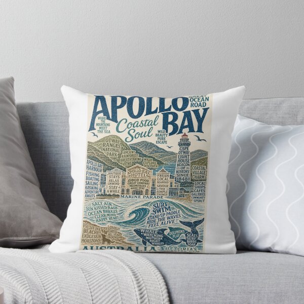 Item preview, Apollo Bay Great Ocean Road Coastal Victoria and Otway Ranges  designed and sold by Aryabek.