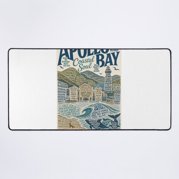 Item preview, Apollo Bay Great Ocean Road Coastal Victoria and Otway Ranges  designed and sold by Aryabek.
