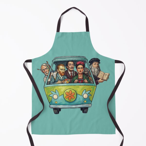 Item preview, Famous Artists Driving van gogh salvador dali frida kahlo designed and sold by TeeARTHY.