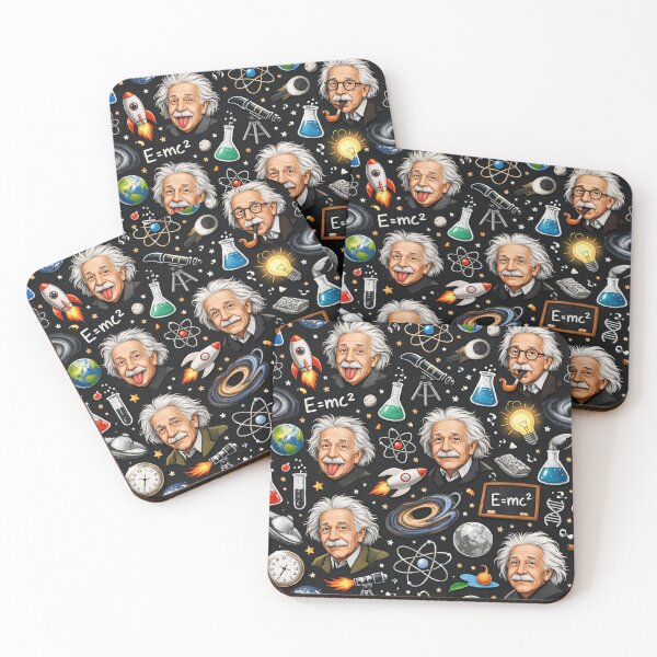 Item preview, Einstein Science Pattern Physics Genius Seamless Pattern designed and sold by Owcomm.