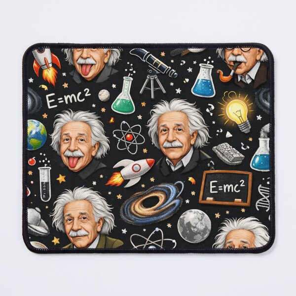 Item preview, Einstein Science Pattern Physics Genius Seamless Pattern designed and sold by Owcomm.