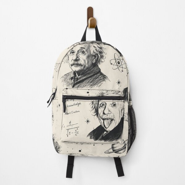 Item preview, Albert Einstein Pattern Physics Formulas & Science Portrait Seamless Print designed and sold by Owcomm.