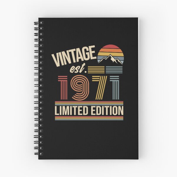 Item preview, Vintage 1971 Limited Edition Retro 55th Birthday Gift designed and sold by Laura Vancleave.