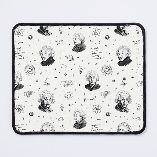 Item preview, Albert Einstein Pattern Physics Genius Portrait designed and sold by Owcomm.