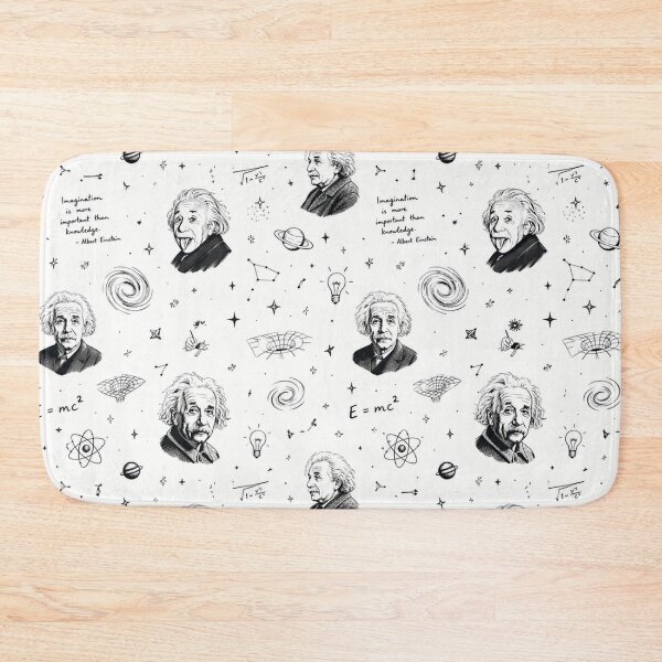 Item preview, Albert Einstein Pattern Physics Genius Portrait designed and sold by Owcomm.