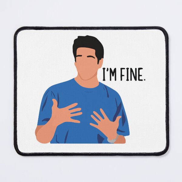 Item preview, i'm fine #Ross designed and sold by SMOSH-95.