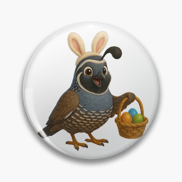 Item preview, Easter California Quail designed and sold by Sillytoe.